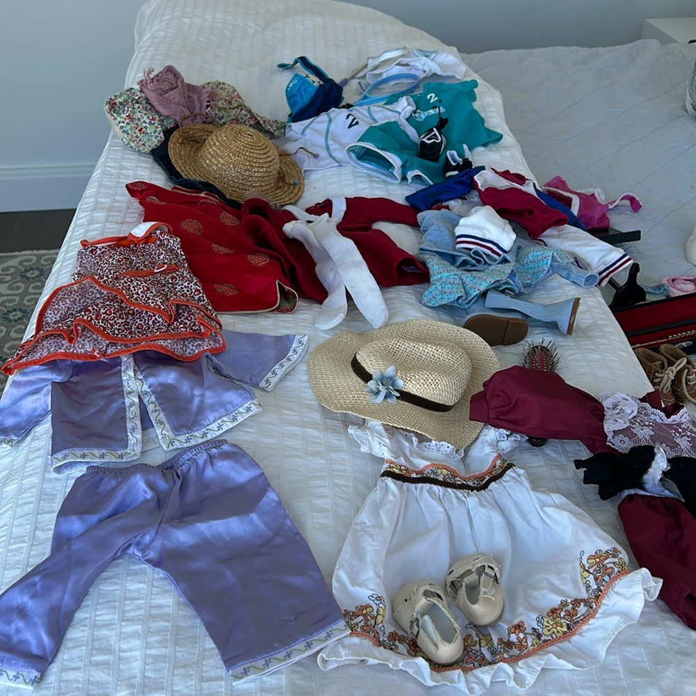 American girl doll outfits - plus lots more not pictured